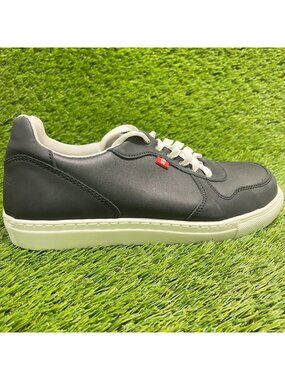 Mellow Walk Jessica Womens Size 8E Black Leather Steel Toe Safety Work Shoes